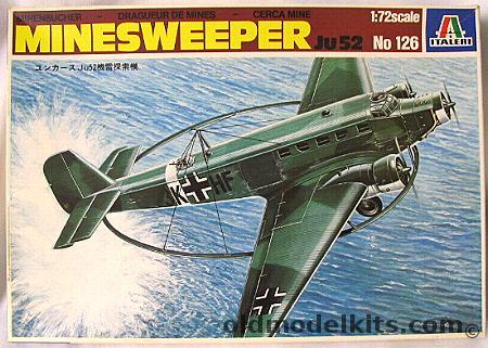 Italeri 1/72 Ju-52 Minesweeper, 126 plastic model kit